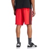 image:imageadidas mens Essentials 3stripes Single Jersey 10inch ShortsPure RubyBlack