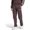 image:imageadidas Mens Essentials Fleece Open Hem 3Stripes PantsShadow Brown