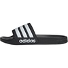 image:imageadidas Unisex Adult Adilette Shower SlideBlackBlackWhite