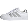 White/Silver Metallic/White