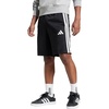 image:imageadidas mens Essentials 3stripes Single Jersey 10inch ShortsBlackWhite