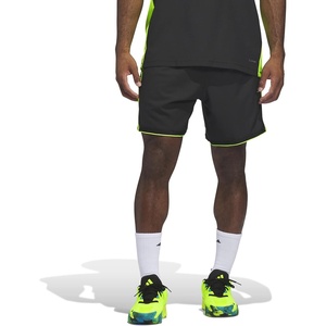 image:imageadidas Mens Crazylite Basketball ShortsBlackLucid Lemon