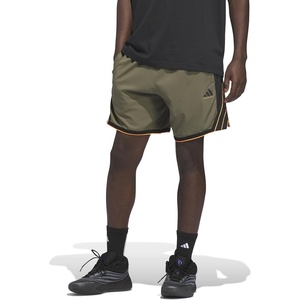 image:imageadidas Mens Crazylite Basketball ShortsOlive StrataLucid Orange
