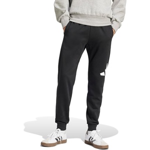 image:imageadidas Mens Essentials Big Logo Fleece Cuffed PantsBlackWhite