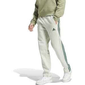 image:imageadidas Mens Essentials Fleece Open Hem 3Stripes PantsLinen Green