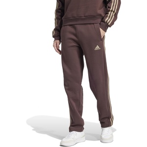 image:imageadidas Mens Essentials Fleece Open Hem 3Stripes PantsShadow Brown