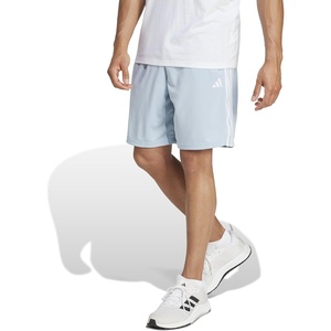 image:imageadidas Mens Train Essentials Piqu 3Stripes ShortsWonder BlueWhite