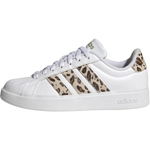 image:imageadidas Womens Streettalk ShoeWhiteCrystal LinenGold Metallic