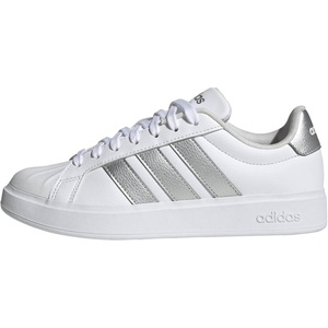 image:imageadidas Womens Streettalk ShoeWhiteSilver MetallicWhite