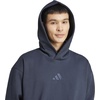 image:imageadidas mens All Szn Fleece Loose HoodieAurora Ink