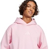 image:imageadidas mens All Szn Fleece Loose HoodieTrue Pink