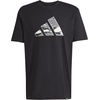 image:imageadidas Mens Camouflage Graphic TShirtBlackLogo