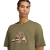image:imageadidas Mens Camouflage Graphic TShirtOlive StrataLogo