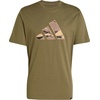 image:imageadidas Mens Camouflage Graphic TShirtOlive StrataLogo