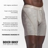 image:imageadidas Performance Mesh Boxer Briefs Underwear 2PackDrift Wonder Aluminaputty BeigeCarbon GreyOnix Grey