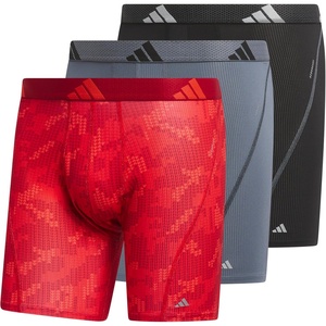 image:imageadidas Performance Mesh Boxer Briefs Underwear 2PackDigi Camo Better Scarletbright RedBetter ScarletBright Red