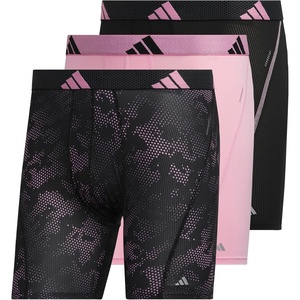 image:imageadidas Performance Mesh Boxer Briefs Underwear 2PackDrifttrue PinkblackTrue PinkBlack
