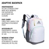 image:imageadidas Adaptive School Backpack 32LTwill WhiteSemi Flash Aqua BluePink Spark1