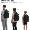 image:imageadidas Amplifier School Backpack 27LBlackWhiteBungee