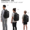 image:imageadidas Amplifier School Backpack 27LBlackWhiteRegular