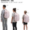 image:imageadidas Amplifier School Backpack 27LDistilled PinkDual Lilac PurpleBungee
