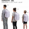 image:imageadidas Amplifier School Backpack 27LFrozen PurpleBungee