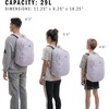 image:imageadidas Amplifier School Backpack 27LFrozen PurpleSilver Violet PurpleRegular