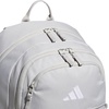 image:imageadidas Amplifier School Backpack 27LGrey ThreeGrey TwoWhiteBungee