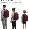 image:imageadidas Amplifier School Backpack 27LMaroonRegular