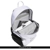 image:imageadidas Amplifier School Backpack 27LWhiteBlackRegular