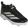image:imageadidas Boys Adizero Instinct 20 TPU Softball Sneakers Shoes  BlackBlackWhiteSilver Metallic