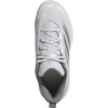 image:imageadidas Boys Adizero Instinct 20 TPU Softball Sneakers Shoes  BlackTeam Light GreySilver MetallicTeam Grey
