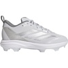 image:imageadidas Boys Adizero Instinct 20 TPU Softball Sneakers Shoes  BlackTeam Light GreySilver MetallicTeam Grey