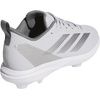 image:imageadidas Boys Adizero Instinct 20 TPU Softball Sneakers Shoes  BlackTeam Light GreySilver MetallicTeam Grey