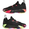 image:imageadidas Kids Initiation Basketball ShoeBlackLucid RedSolar Purple