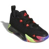 image:imageadidas Kids Initiation Basketball ShoeBlackLucid RedSolar Purple