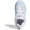 image:imageadidas Kids Initiation Basketball ShoeIce BlueWhiteTech Grey Metallic