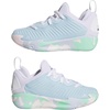 image:imageadidas Kids Initiation Basketball ShoeIce BlueWhiteTech Grey Metallic