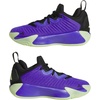 image:imageadidas Kids Initiation Basketball ShoeSolar PurpleBlackSemi Frozen Lemon