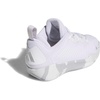 image:imageadidas Kids Initiation Basketball ShoeWhiteSilver MetallicDash Grey