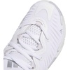 image:imageadidas Kids Initiation Basketball ShoeWhiteSilver MetallicDash Grey