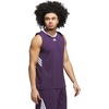 image:imageadidas Mens 3Stripes Tank Casual  BlackAurora PlumWhite