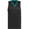 image:imageadidas Mens 3Stripes Tank Casual  BlackBlackPure Teal