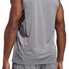 image:imageadidas Mens 3Stripes Tank Casual  BlackGrey Three  Black