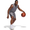 image:imageadidas Mens 3Stripes Tank Casual  BlackGreyBlack
