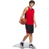 image:imageadidas Mens 3Stripes Tank Casual  BlackTeam Power RedBlack
