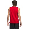 image:imageadidas Mens 3Stripes Tank Casual  BlackTeam Power RedBlack