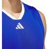 image:imageadidas Mens 3Stripes Tank Casual  BlackTeam Royal BlueWhite