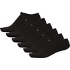 image:imageadidas Mens Athletic Cushioned No Show Socks 6 PairsBlackAluminum 2