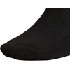 image:imageadidas Mens Athletic Cushioned No Show Socks 6 PairsBlackAluminum 2